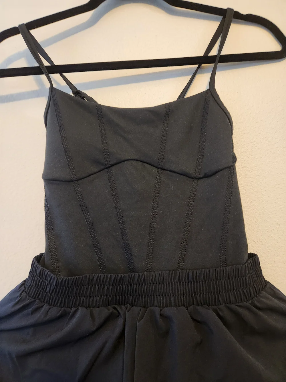 Black Women's Sleep Romper - Classic Black